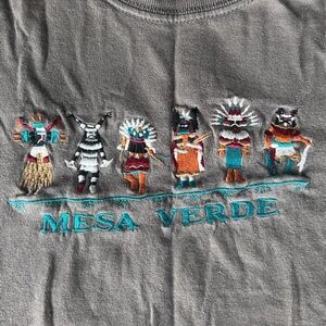 Mesa Verse Embroidered T Shirt / Size Large